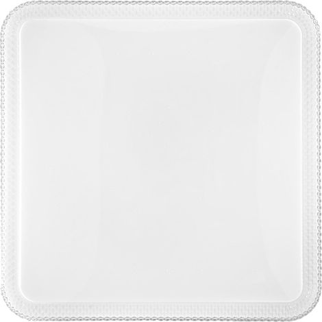 "Plafoniera PIXEL quadrata bianca con CCT. Wi-Fi e telecomando incluso 50 cm." (1/2)