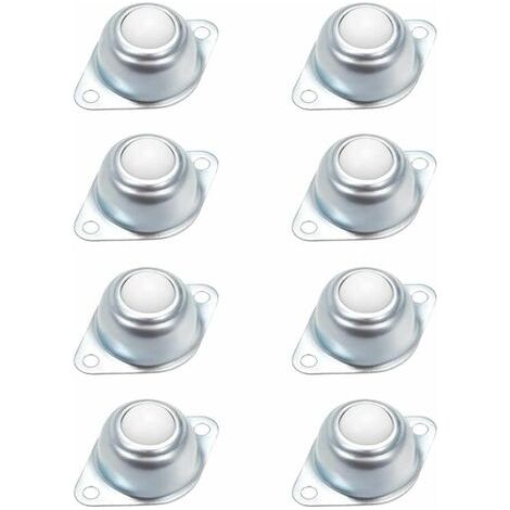 8-teiliges Set kugelgelagerter Transferrollen, Universal-Möbelrollen, Nylon-Kugellager für Transfer- oder Transportvorrichtungen