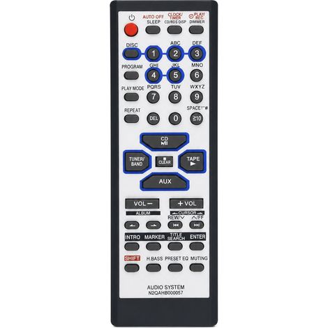 Télécommande pour système audio Panasonic N2QAHB000057, compatible avec SC-AK330, SC-AK333 et SC-AK230 (1/5)