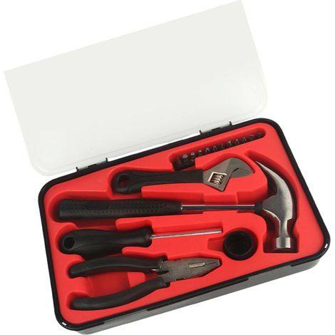 Kit d'outils automobiles professionnels 17 pièces pour travaux de réparation à domicile en acier au carbone Entretien facile (1/4)