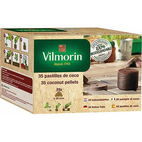 Vilmorin Pastille Coco - 35 mm - Tout en 1 (x35) (1/2)
