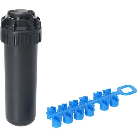 Buse d'arrosage télescopique enterrée G3/4" en plastique pour pelouse, jardin et allées (1/5)