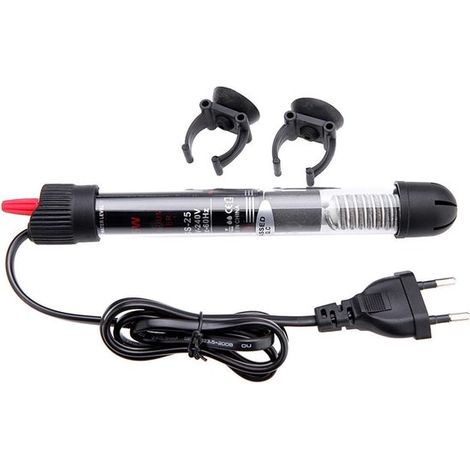 Aquariumheizung 60 l, mit Temperaturanzeige, Heizstab für Fischbecken und Aquarien (100W)