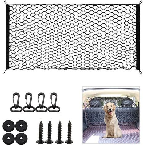 Haustier Isolationsnetz Haustier Isolationsnetz fürs Auto Kofferraumnetz Haustiernetz Isoliernetz Isoliernetz 110 x 60 cm Einlagiges Flachnetz In (1/5)