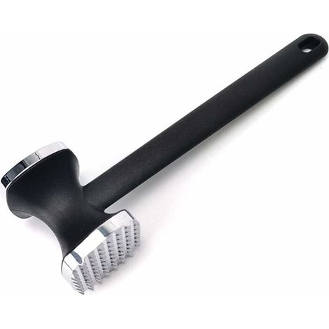 Attendrisseur de Viande en Acier Inoxydable, Marteau à Viande Double Face pour Steak, Poulet, Porc, Lave-Vaisselle (1/5)