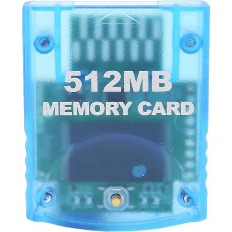 Carte mémoire haute vitesse pour console de jeux/carte mémoire pour emplacements de cartes mémoire- adaptée aux consoles de jeux (512 Mo (8192 blocs)). (1/5)