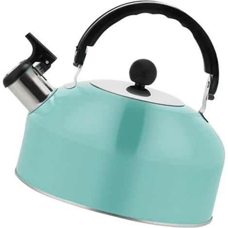 1 Bouilloire sifflante,Acier inoxydable,Bec anti-goutte,Poignée ergonomique,Gaz et induction,Maison et bureau (1/5)