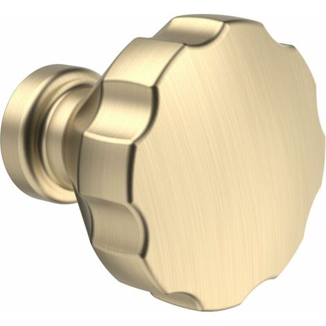 6 Stück Möbelknöpfe Modernes Design Küchenschrankgriffe mit Schrauben Türgriff für Möbel Schränke Kommode Gold