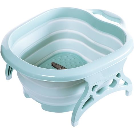 Secchi pieghevoli per i piedi, spa, pedicure, vasca idromassaggio, massaggio, bagno (1/5)