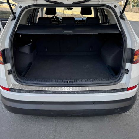 OMAC Ladekantenschutz Stoßstangenschutz für Skoda Kodiaq I 2016-2024 – Edelstahl gebürstet (1/5)