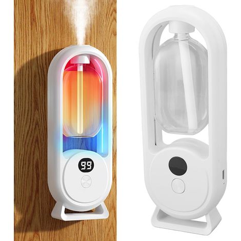 Distributeur Automatique de Spray de Désodorisant,Désodorisant de Toilette à 5 Vitesses Désodorisant Automatique Intelligent sans Fil pour Salle de Bain à Domicile