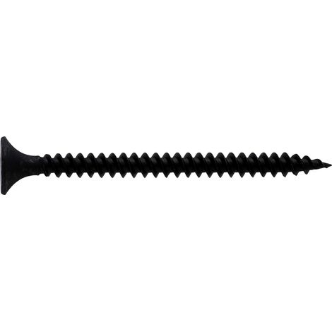 Tornillo para panel de yeso PH negro Viswood 3,5x45 mm (lote de 150 tornillos)