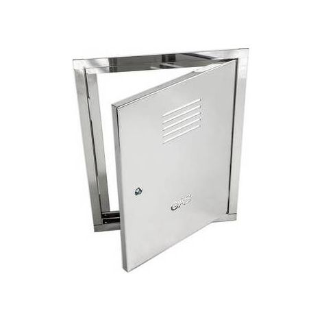 PORTE DE PROTECTION CONTRE LES GAZ GALVANISÉE Dimensions : L1XH1 (niche) 41x56-LXH 45x60