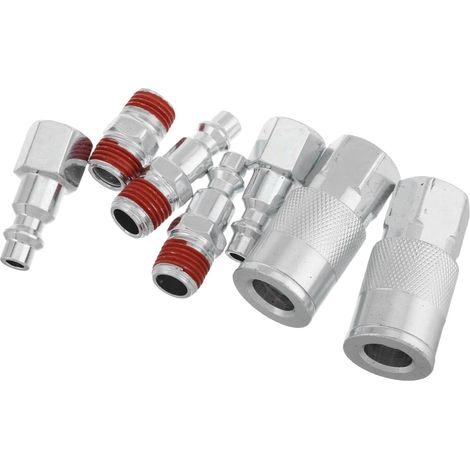 Ensemble de 7 raccords rapides pour la réparation de tuyaux d'arrosage (1/5)