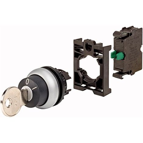 Eaton 110917 Interruptor con llave negro 22 mm IP66