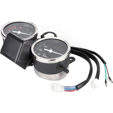 Tachometer und Drehzahlmesser für Suzuki GN125, Motorradzubehör für Umbauten, Kilometerzähler, Ersatzteil, hochpräziser Universal-Tachometer, Instrumententafel (1/5)