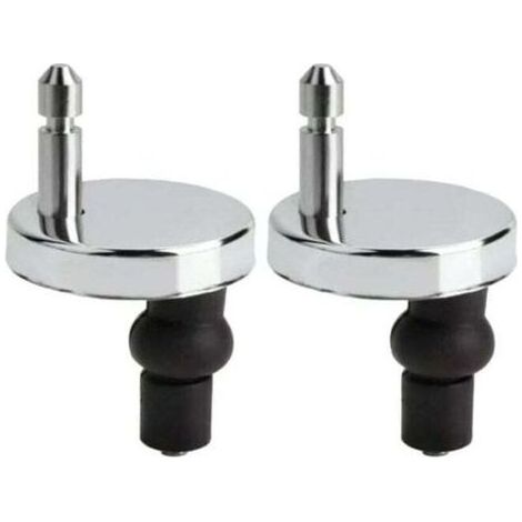 2 pièces vis pour abattant WC, charnière pour abattant WC fixation abattant WC couvercle WC acier inoxydable, pièces de réparation abattant WC, vis abattant WC accessoires (1/4)