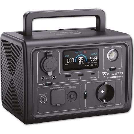 Bluetti Powerstation EB3A, 600 W