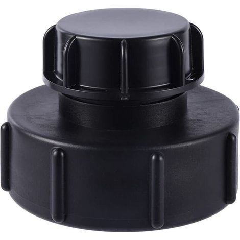 IBC adapter S100x8 to S60x6 reduction coarse thread with cap Tank adapter IBC tank adapter (1/5)
