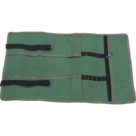 Trousse à outils multifonctionnelle résistante à l'eau et aux rayures, étui enroulable pour clés, sac de rangement portable pour outils (1/5)
