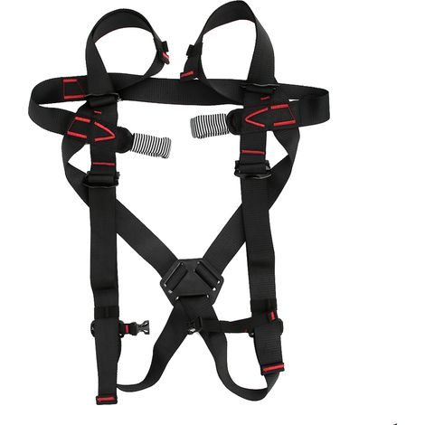 Ceinture De Sécurité - Harnais D'Escalade - Pour Activités En Hauteur Et Sauvetage - Réglable 50-110 cm - 1 Pièce (1/5)