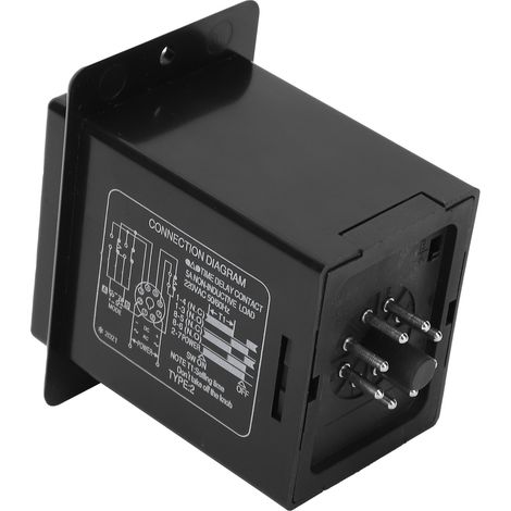 JYIO Zeitrelais mit digitaler Anzeige, hochpräzise Zyklusverzögerungssteuerung, 50/60 Hz, 220 V Wechselstrom (1/5)