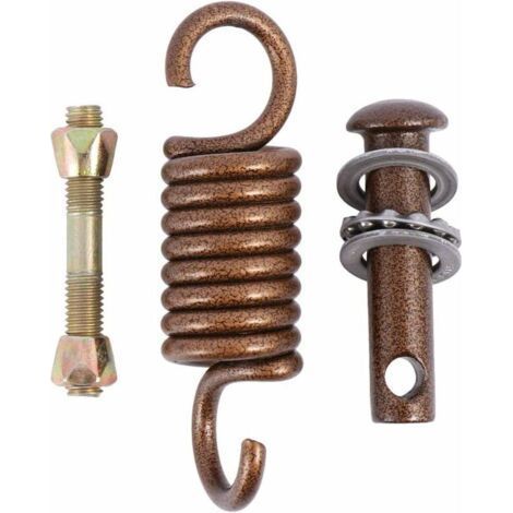 CHOYCLIT Heavy Duty Chaise Hamac Suspendu Kit Alliage Hamac Suspendu Ensemble Swing Seat Hanging Matériel Pièces Hamac Printemps Hainging Crochet Patio Fauteuil Suspendu Accessoires pour, (1/5)