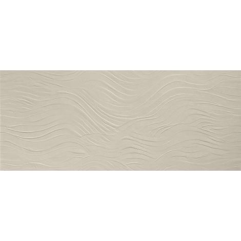 Carrelage effet Béton 3D Gris Ciment Ocean 120x50x0,85 cm Mat Talvoro - Mur intérieur (vendu par carton de 1,8 m²) - RO'MA CARRELAGE