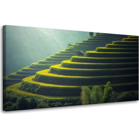 Leinwanddruck Natur Landschaft Landwirtschaft 80x40