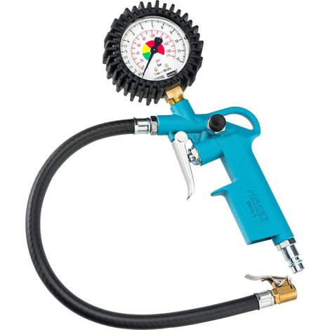 Gonfiatore per pneumatici a aria compressa 9041-1 non adatto, con spina a innesto rapido