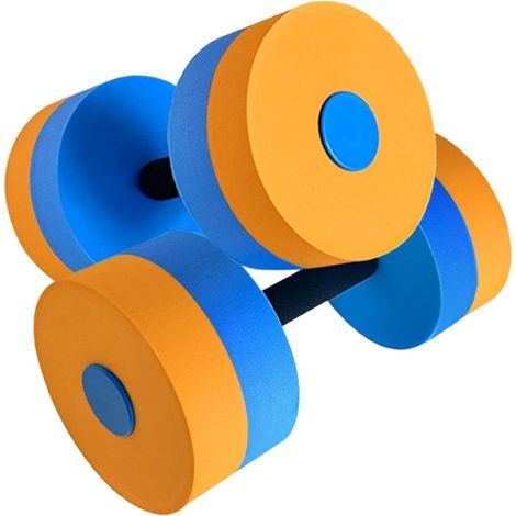 2Pcs Haltères Aquatiques, Haltères Aqua Gym En Mousse EVA Haute Densité, Haltère De Piscine Pour Exercices Aquatiques, Accessoires De Sports Nautiques Enfant Adultes (1/5)
