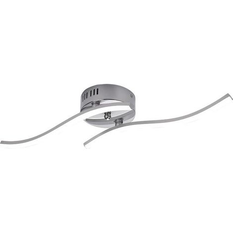 Plafonnier Led, 12 W 1 300 Lm, Plafonnier Moderne En Acrylique, Lumière Blanche Froide 6 500 K, Éclairage D'intérieur (1/2)