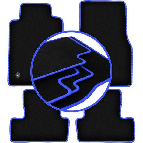 Tapis de voiture CARLUX-BLUE pour : Ford Mustang MK5 coupé (2004-2014)
