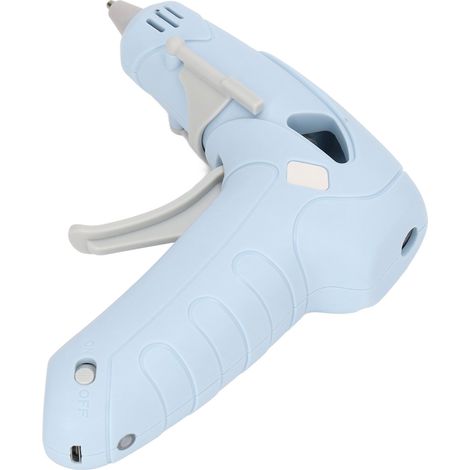 10W Cordless Hot Melt Glue Gun USB Rechargeable Manual 2200mAh Electric with anti-scald nozzle For 7mm glue stick Office (1/5)