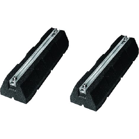 Paire de Support sol caoutchouc RUBBER 600 x 100 x 130 complet