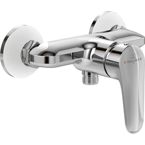 villeroy boch Villeroy & Boch Grifería monomando de ducha Newo TVS113001000, 215 x 128 mm, cromo, TVS11300100061