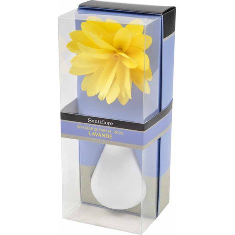 Diffuseur de Parfum "Tige Fleur" 80ml Lavande