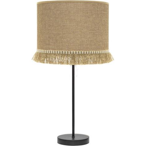 Tischlampe Alto Sibila 1xe27 Schwarz/Sand 62x30x30 cm