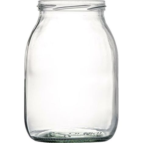 VASO VASETTO IN VETRO PER ALIMENTI IMBOCCo D.82 mm- 1062cc/ml Cf.12 PZ (1/2)