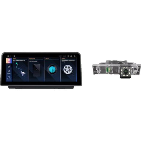 Integración con CarPlay, pantalla táctil, resolución HD, compatible con BMW Serie 1, 2, 3 y 4 F20, F21, F22, F30, F31, F32, F33, F34, F20 NBT + CAM (1/2)