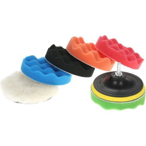 Tampons De Polissage De Voiture, 5 "125Mm, 7Pcs-Fei Yu (1/5)