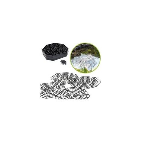 Grilles de protection pour étang I Protection bassin extérieur contre les oiseaux I Protection des poissons I Par grilles 26,5 × 31,5 × 0,3 cm - Lot de 20 grilles (1/5)