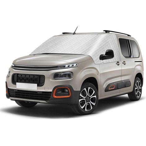 Frontscheibenabdeckung für Citroen Berlingo 2018-2025, Frostschutz, Sonnenschutz, Aluminium (1/5)
