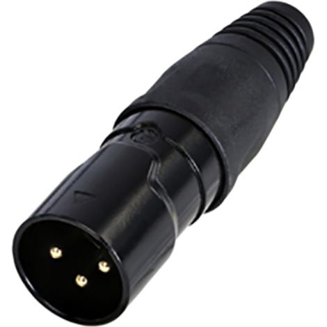 Rean AV RCX3M-Z-002-1 XLR-Steckverbinder Stecker, gerade Polzahl: 3 1 St.
