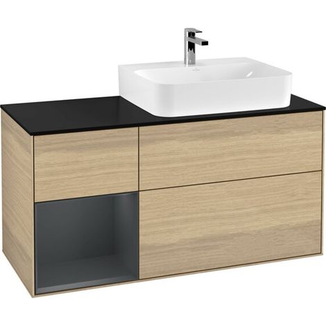 Villeroy & Boch G142HGPC meuble sous-lavabo Finion G14 (1/2)