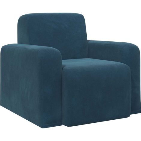 Sillón Azul PWNEDBYLORD666YWH vidaXL (1/5)