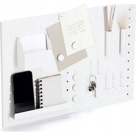 Zeller Organizador mural clásico de metal 50 x 35 cm