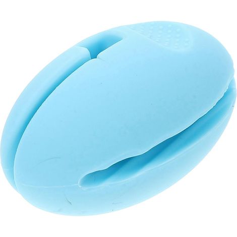 Kratzfester Silikon-Thermometer-Topfclip, freihändiger Silikon-Temperaturfühlerclip-4.90X3.20X3.20CM-Sky-blue (1/4)
