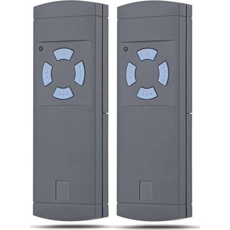 Télécommande et émetteur mural pour motorisations2 émetteurs portables 868 MHz pour ouvre-portes de garage Hallman – Code fixe – Compatible avec systèmes à fréquence 868 MHz (1/4)