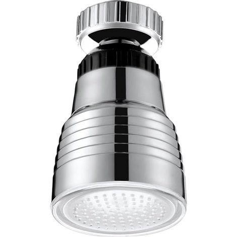 Embout de Robinet LED Changement Bec Pivotant Couleurs Capteur Température, (1/3)
